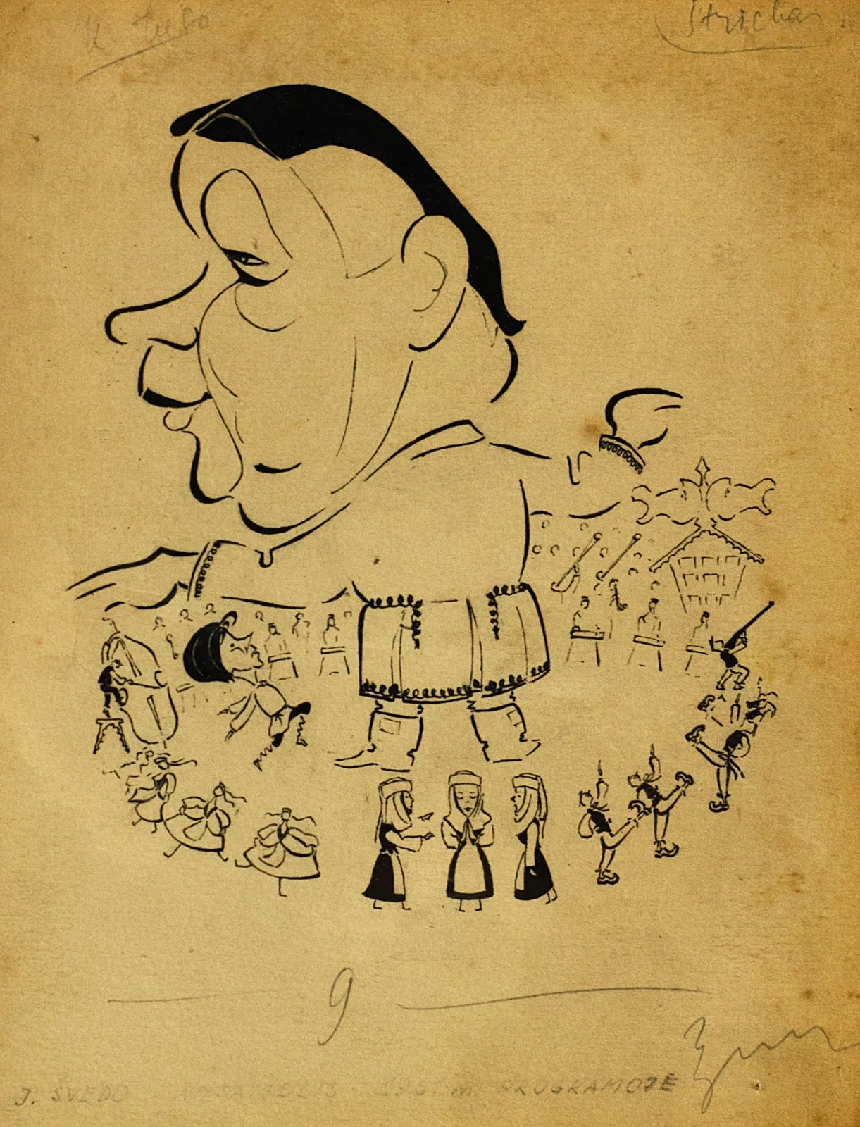 Leonas Juozonis – Jono Švedo (1908–1971) šaržas