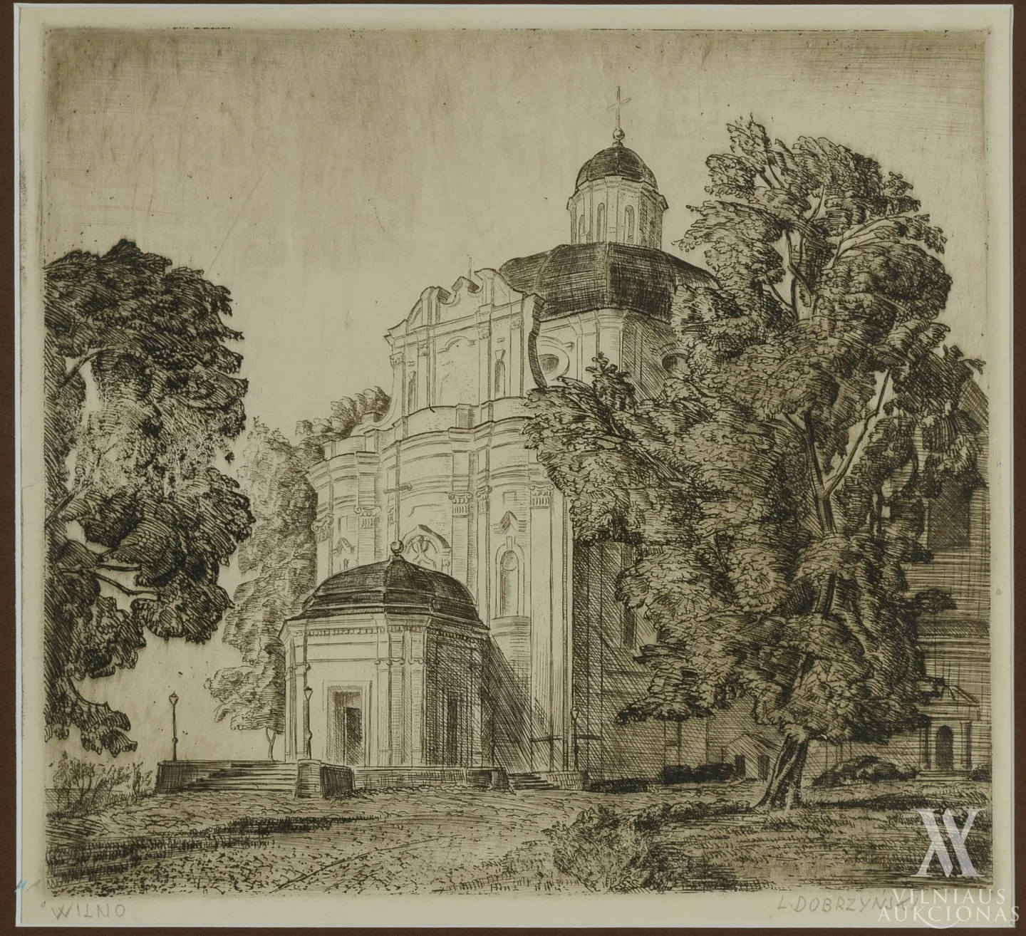Leonas  Dobžinskis (Lew Dobrzyński) – Vilnius (Vizičių bažnyčia)