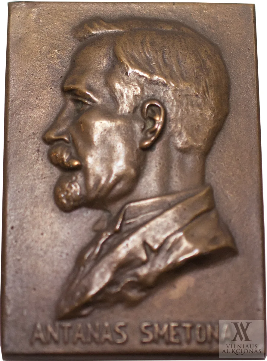 Juozas Zikaras – Mini plaketė „Antanas Smetona”