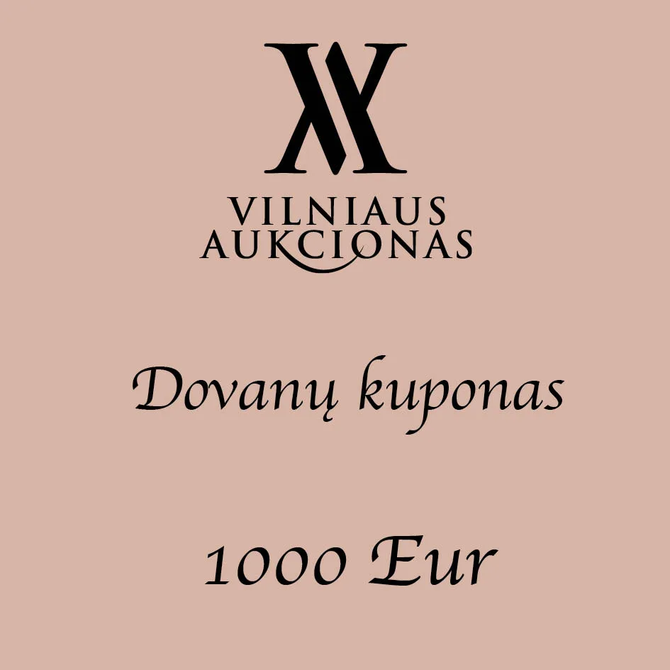 Dovanų kuponas 1000 Eur