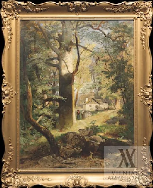 Georgas Eduardas Gehbe'as (Georg Eduard Gehbe) – Scena miške