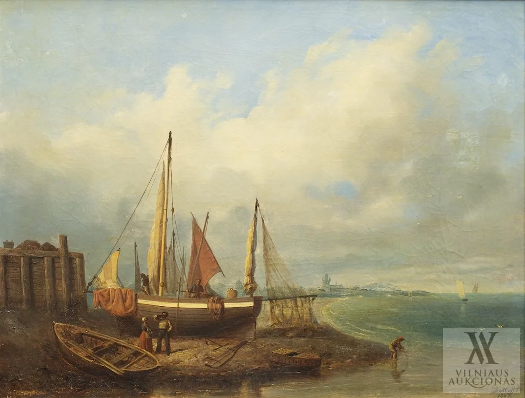 Carl Detloff – Pakrantės peizažas