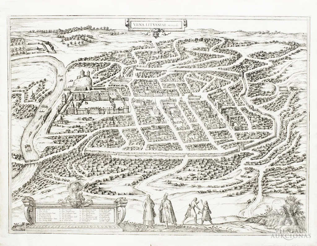 Georg Braun (leidėjas) – Vilna Litvaniae metropolis