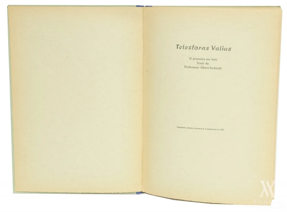 Telesforas Valius – 10 medžio raižinių ∣ 10 gravures sur bois