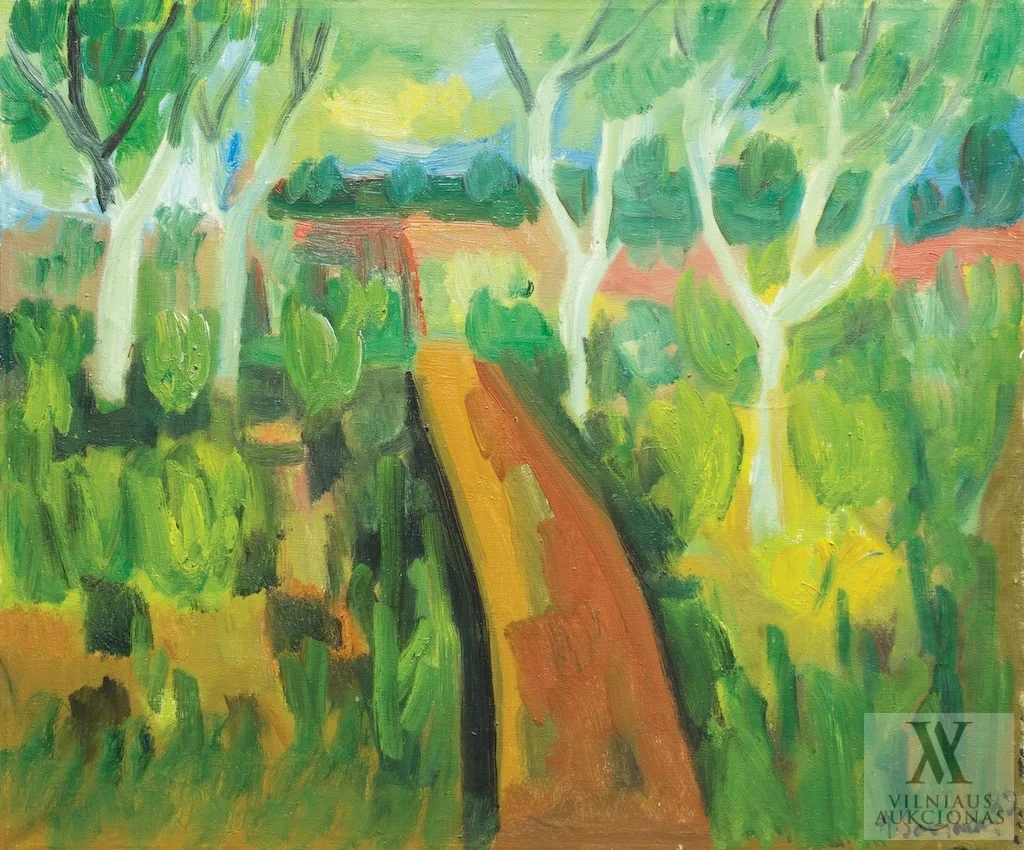 Augustinas Savickas – Obelų sodas