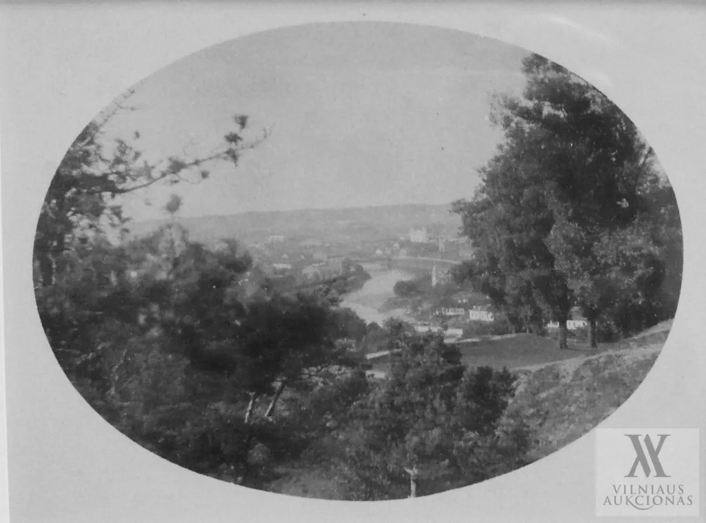 Fotografas Nežinomas – Vilnius nuo Bekešo kalno (su Neries panorama)