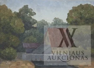 Autorius Nežinomas (Vilniaus kraštas) – Senas malūnas Verkiuose