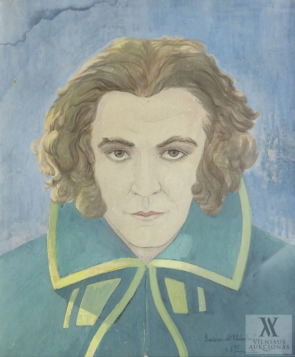 Mykolas Labuckas – Šarūnas (aktorius Petras Kubertavičius (1897-1964) Šarūno vaidmenyje Vinco Krėvės-Mickevičiaus dramoje „Šarūnas” Valstybės teatro Kaune pastatyme)