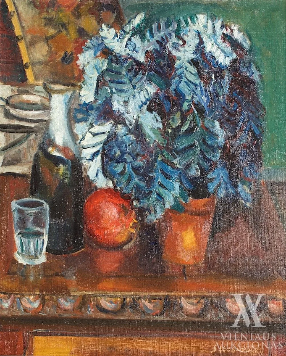 Jokūbas Kazlauskas (Jankelis, Jacques Koslowsky) – Natiurmortas