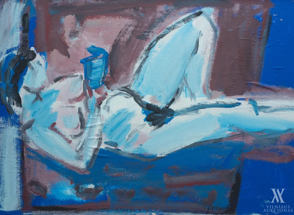 Pranas Gailius – Skaitanti Nue