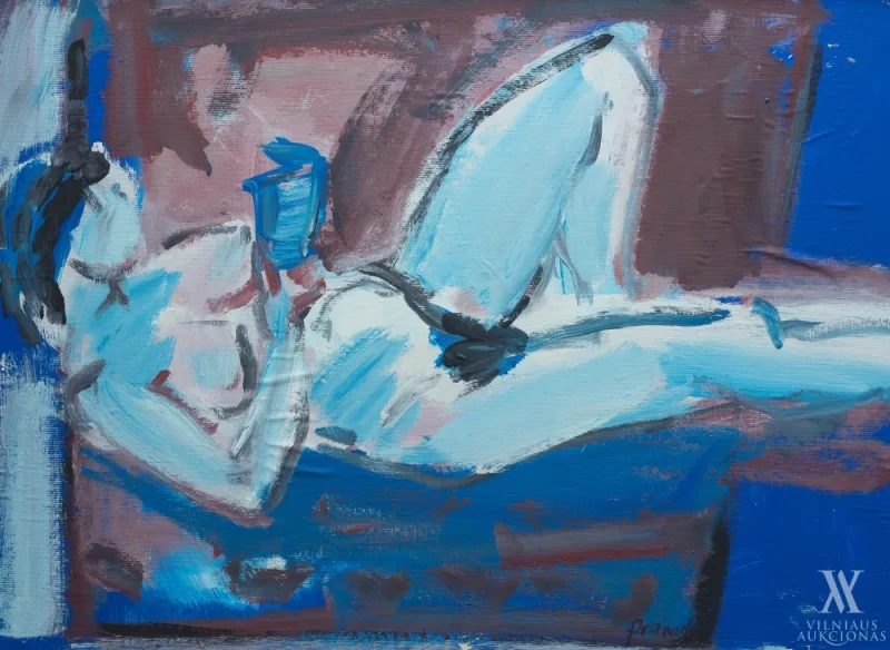Pranas Gailius – Skaitanti Nue
