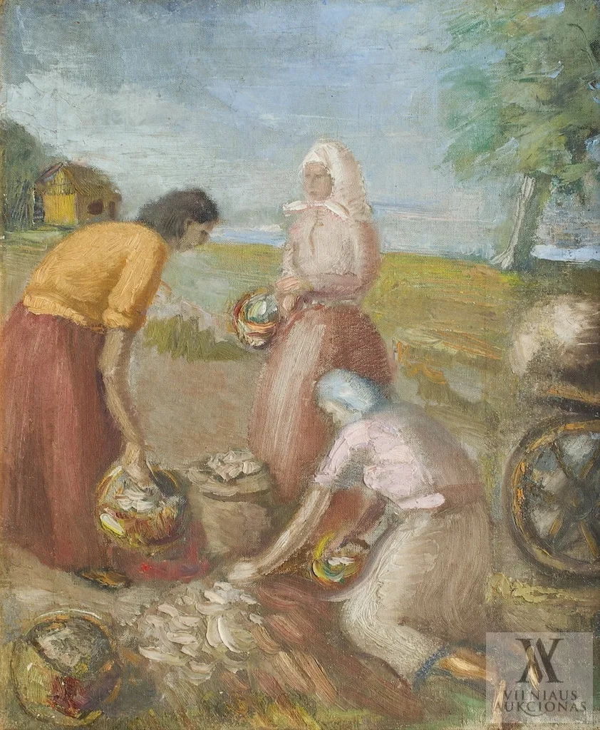 Autorius Nežinomas – Valstietės
