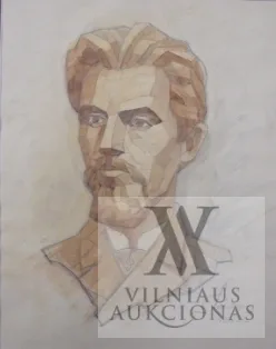Vaclovas Kosciuška – Vinco Kudirkos portretas