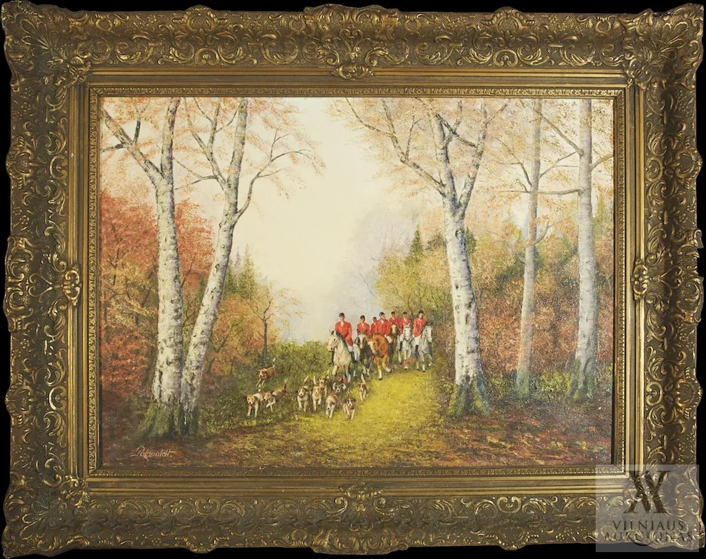 Autorius Nežinomas – Medžioklės scena