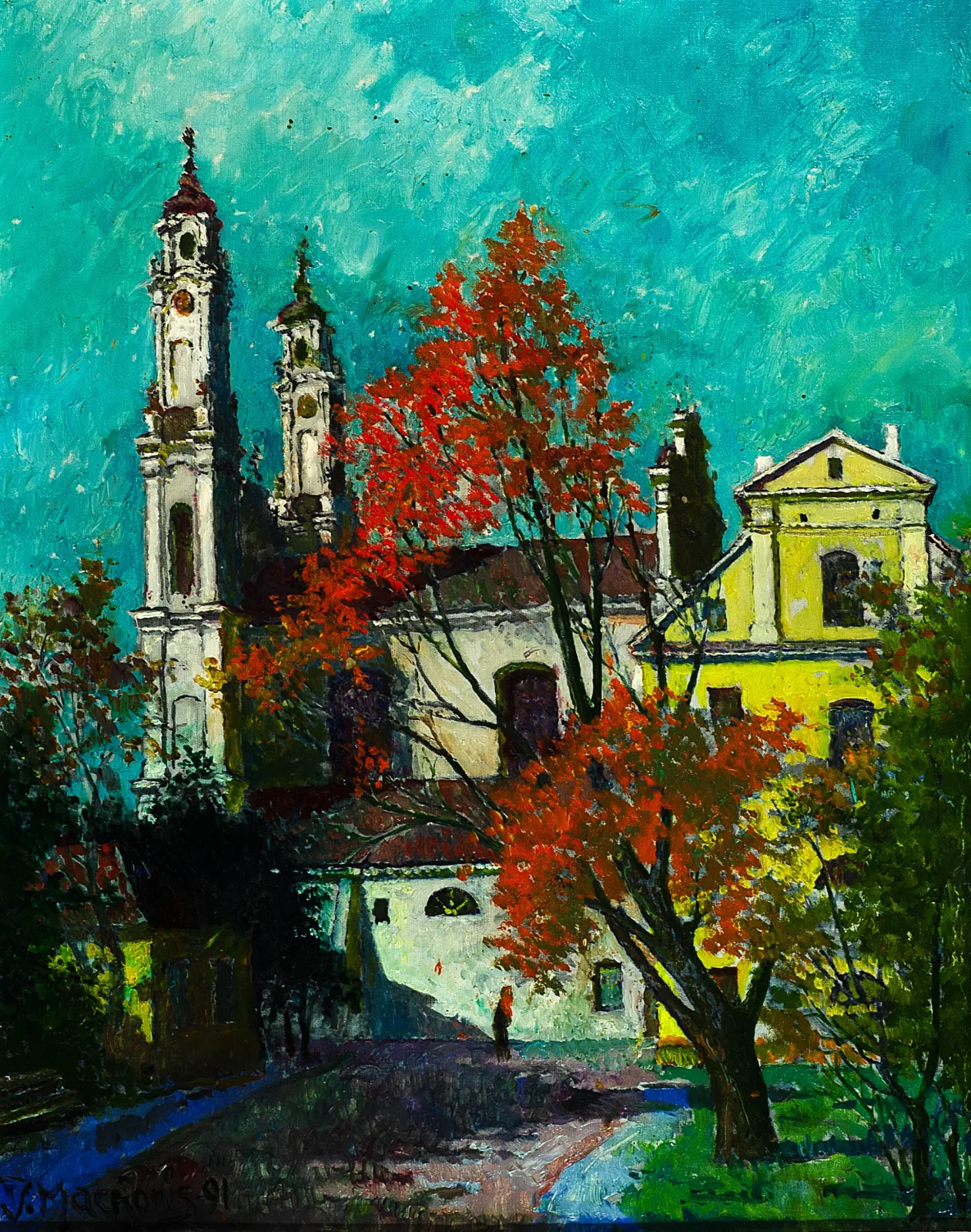 Jonas Mackonis-Mackevičius – Misionierių kiemas