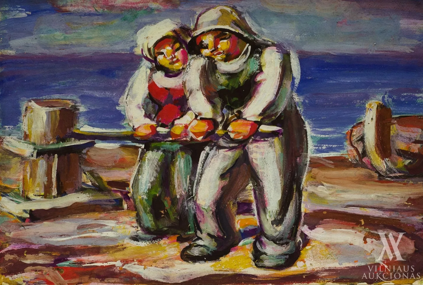 Adomas Galdikas – Prie jūros