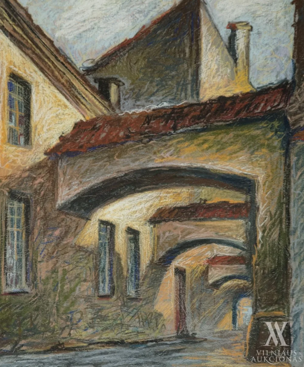 Michailas  Percovas – Senamiesčio  motyvas