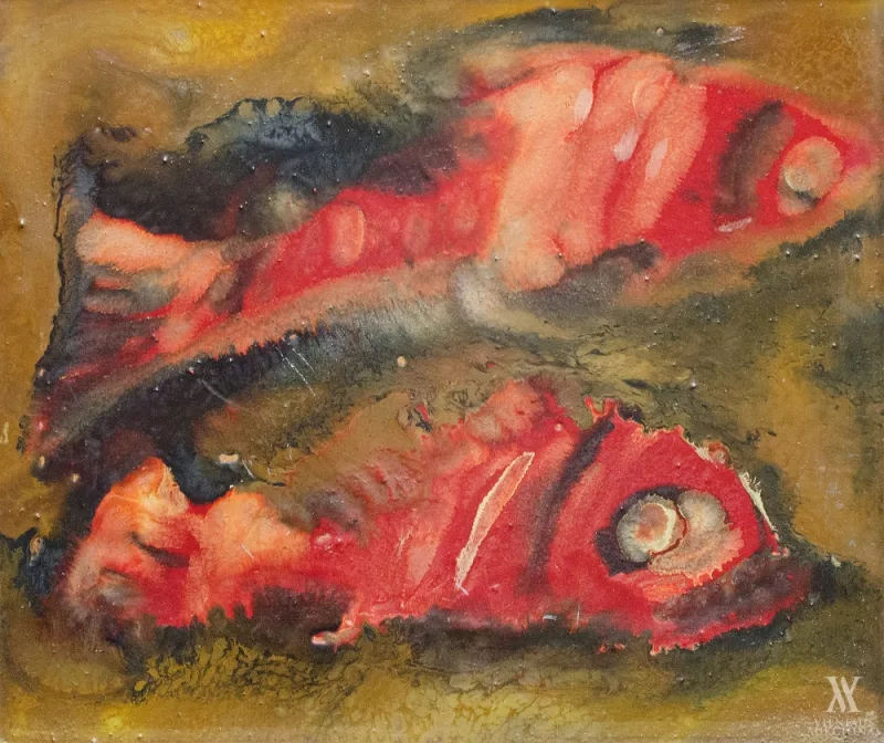 Galina  Petrova–Džiaukštienė (atrib.) – Žuvys