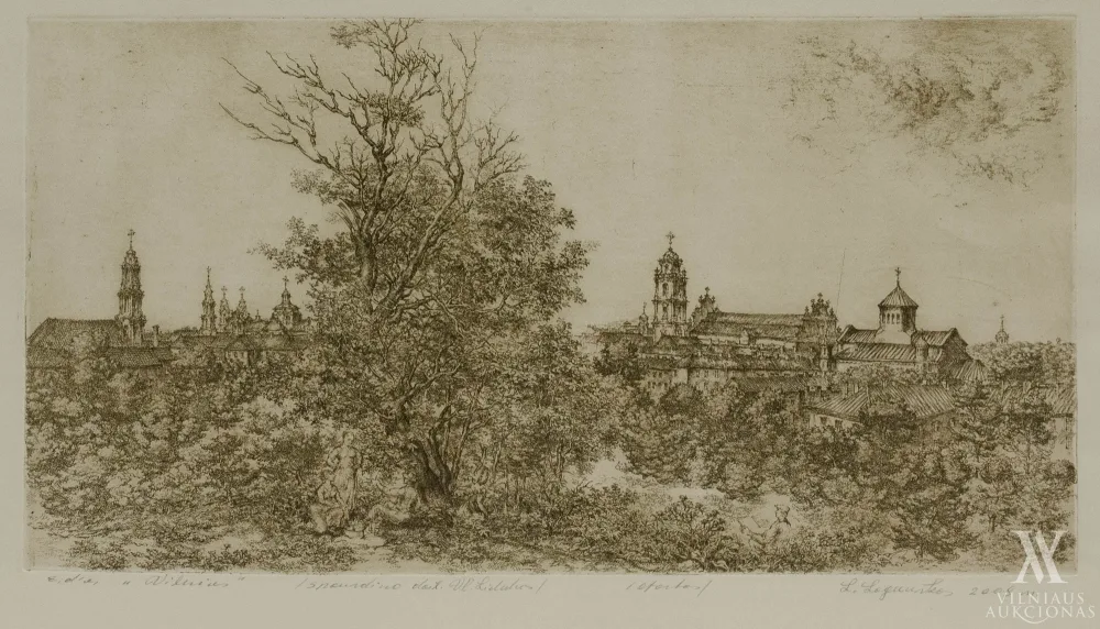 Leonas Lagauskas – Iš ciklo Vilnius
