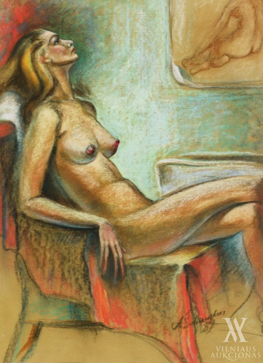 Alfonsas Šuliauskas – Dirbtuvėje