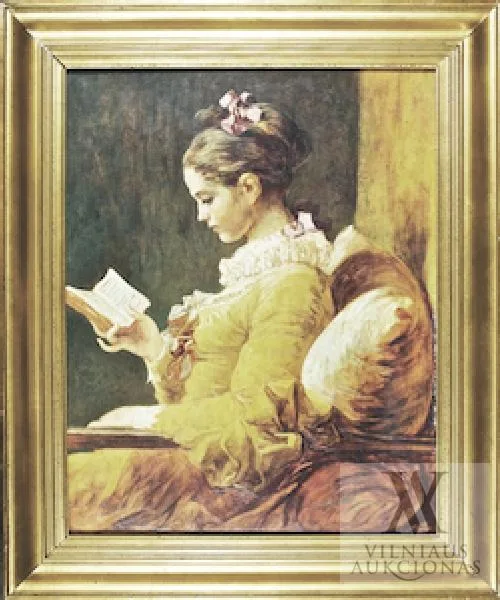Autorius Nežinomas – Skaitanti mergaitė