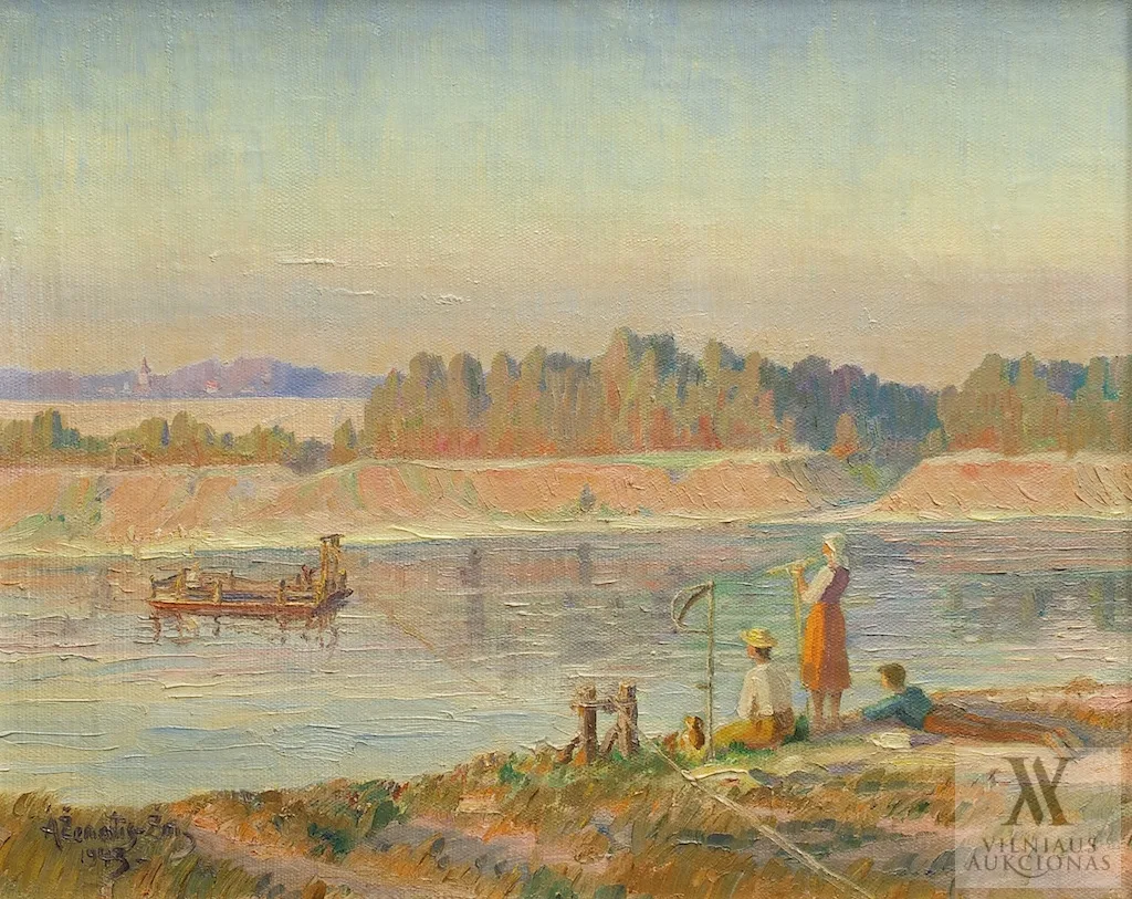 Antanas Žmuidzinavičius – Laukia kelto