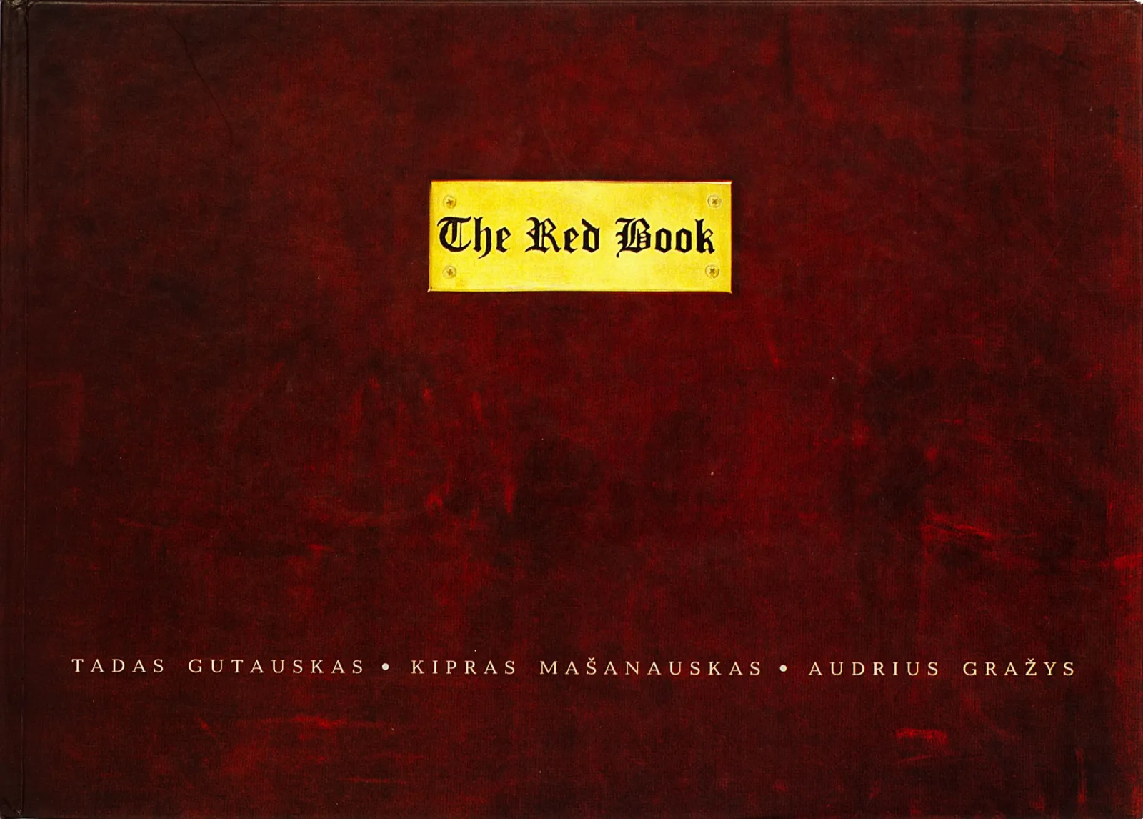 Algis Uždavinys – The Red Book: sound-vision installation