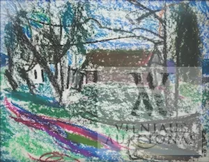 Viktoras Vizgirda – Višakio Rūda. Peizažas
