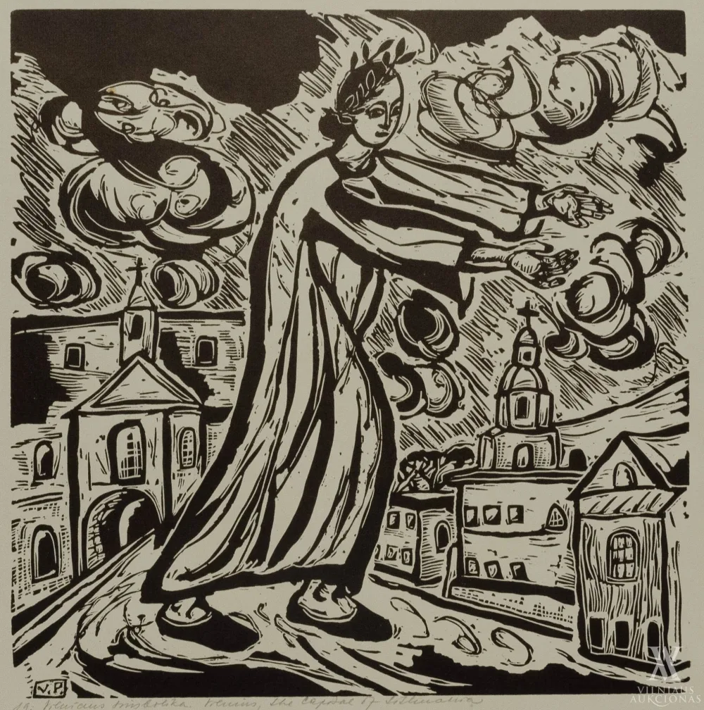 Viktoras Petravičius – Vilniaus simbolika
