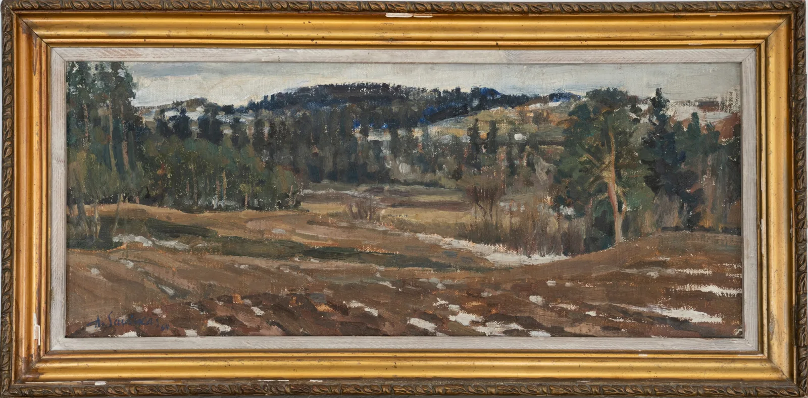 Augustinas Savickas – Vilniaus apylinkės pavasarį