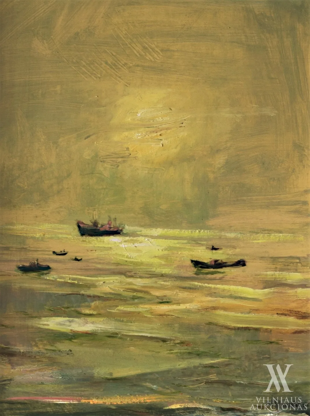 Valerijus Dombrovskis – Laiveliai jūroje