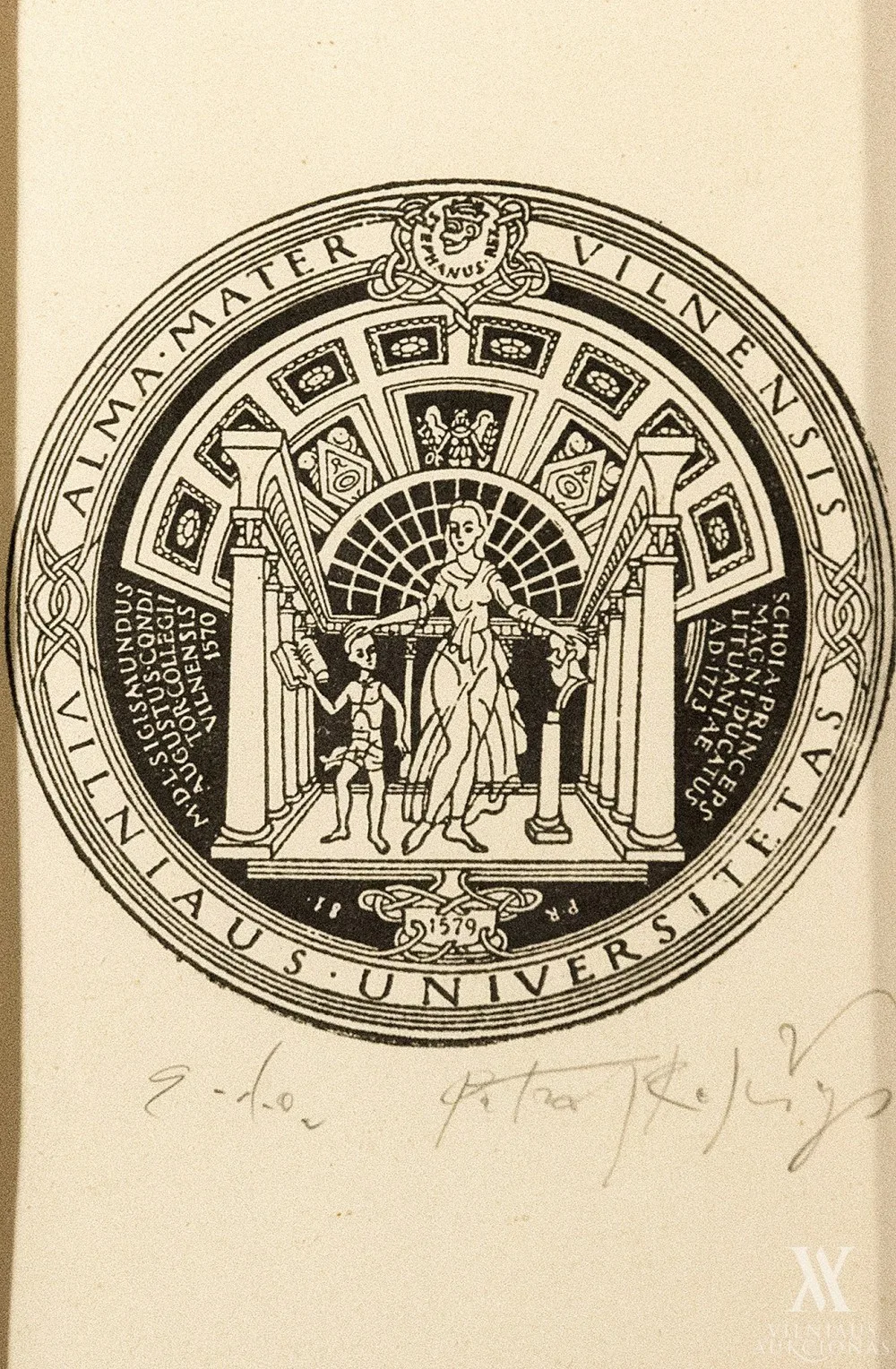 Petras Repšys – Alma Mater Vilnensis. Vilniaus universitetas