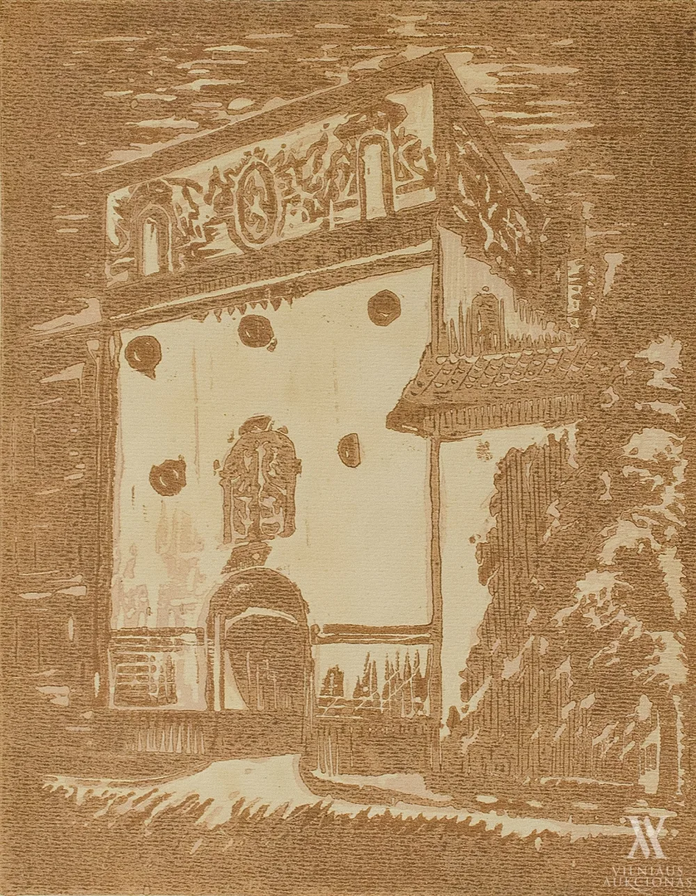 Karl Heinz  Fenske – Aušros Vartai Vilniuje