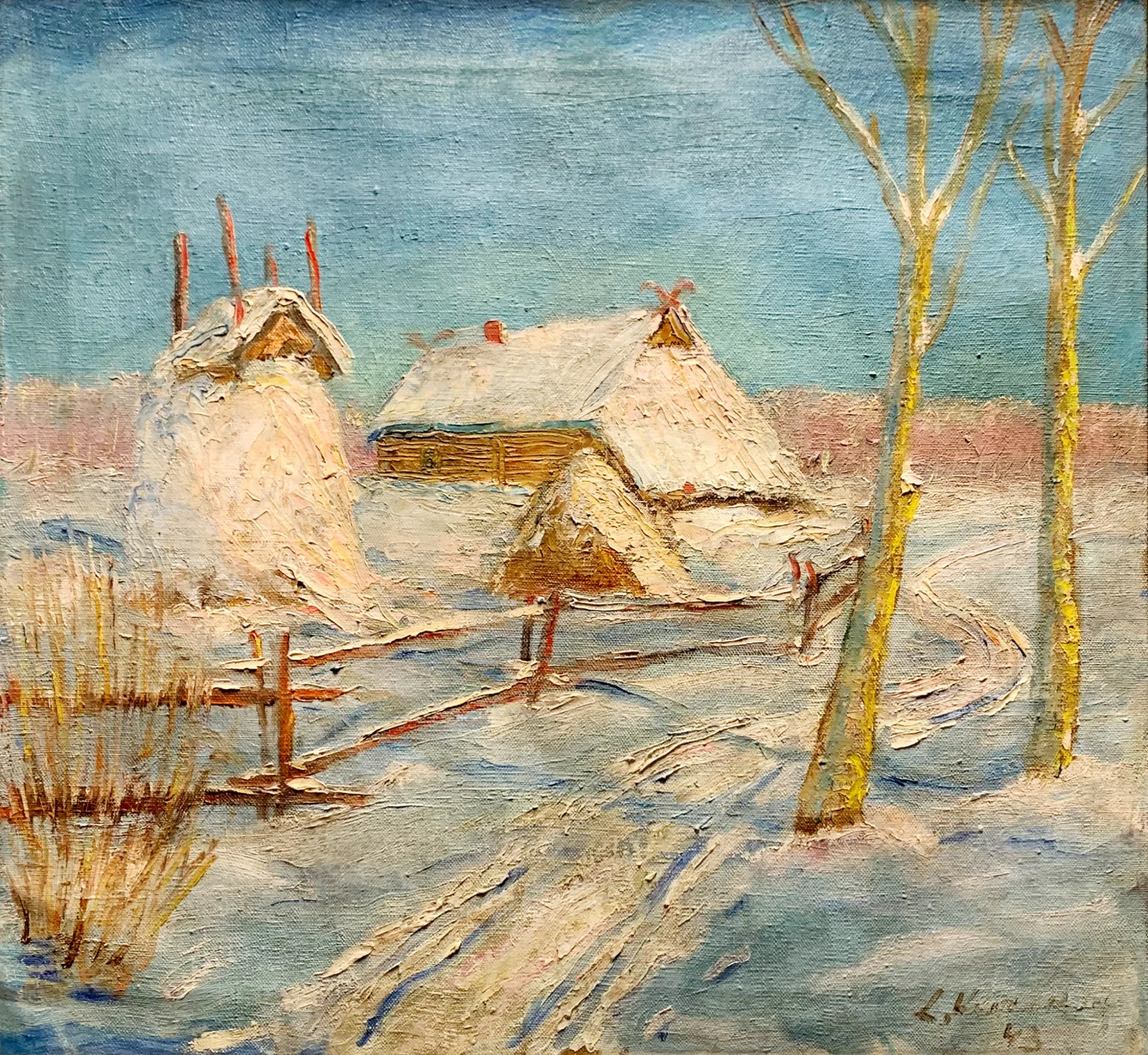 Leonardas Kazokas (Kazakevičius) – Žiema