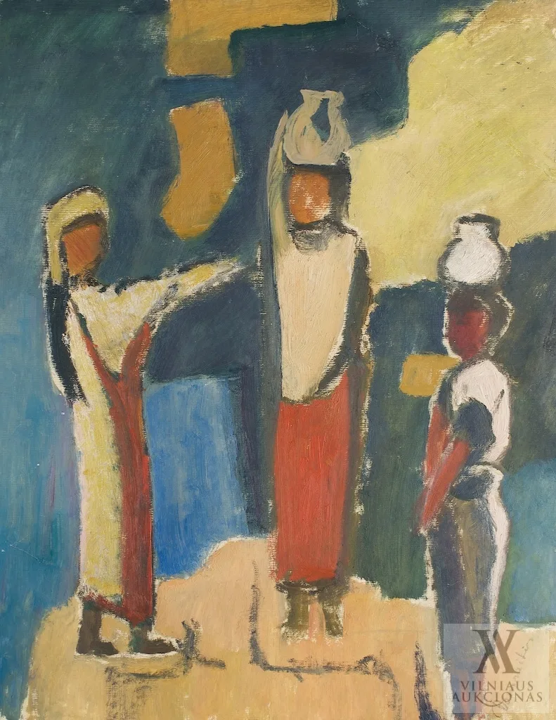 Pranas Domšaitis – Trys figūros (V)