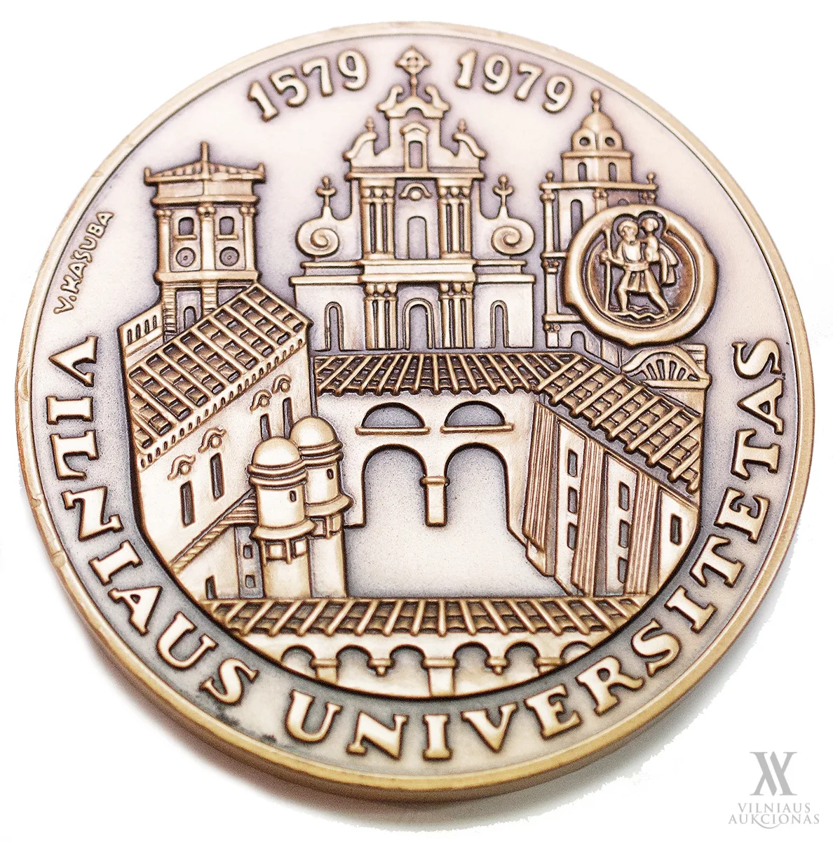 Vytautas Kašuba – Medalis „Vilniaus Universitetas 1579-1979”