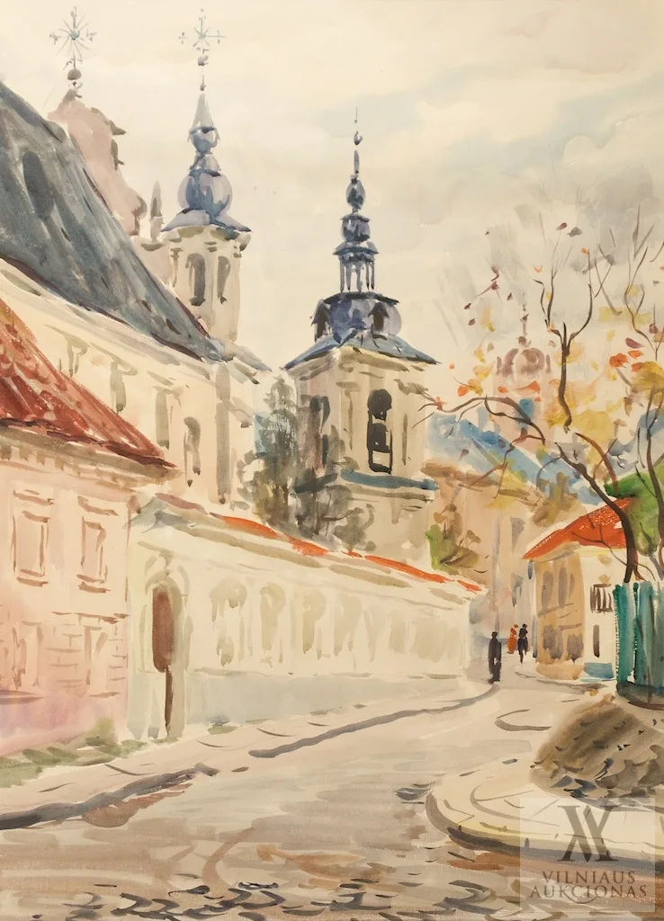 Jānis Brekte – Vilniaus senamiestis [šv. Mykolo gatvė]