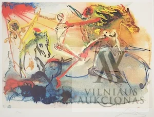 Salvadoras Dali (Salvador Dali) – Apokalipsės raitelis (Cavalier de lâ€˜Apocalypse)