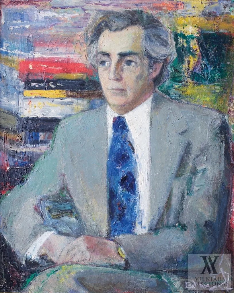 Bronė Mingilaitė-Uogintienė – Docento M.K. portretas