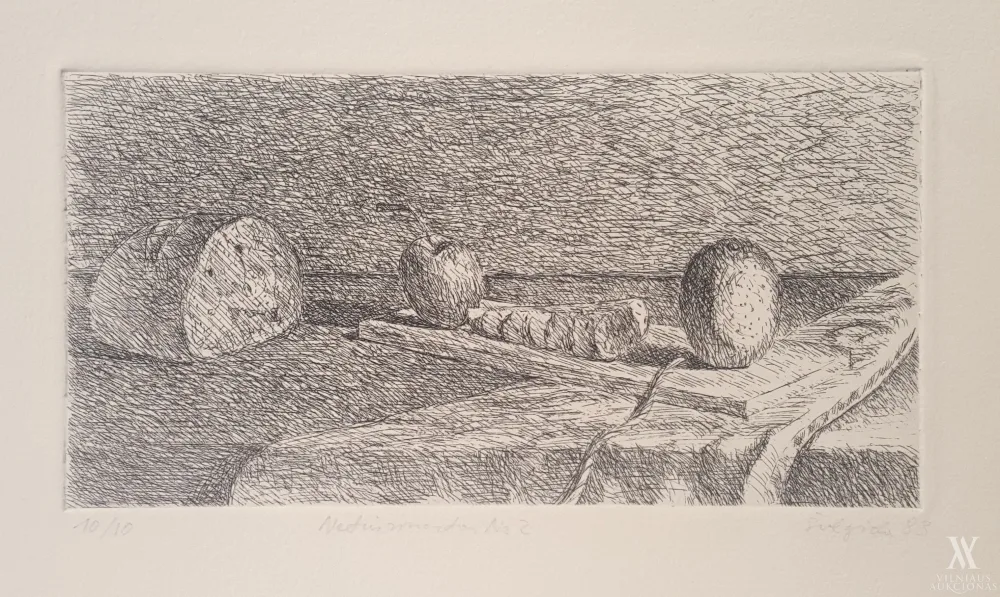 Algimantas Švėgžda – Natiurmortas Nr. 2