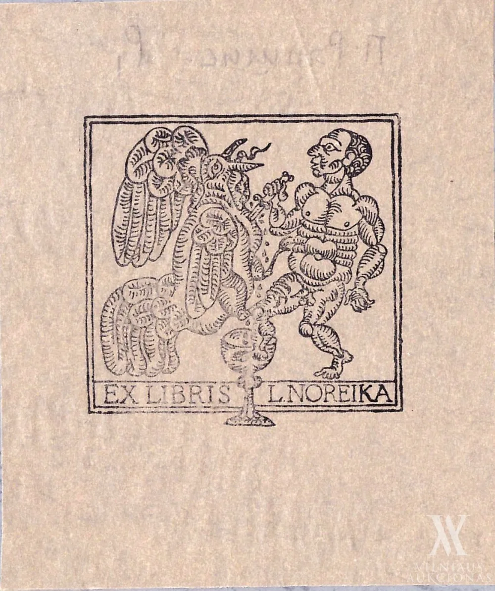 Petras Repšys – 4 ekslibrisai 