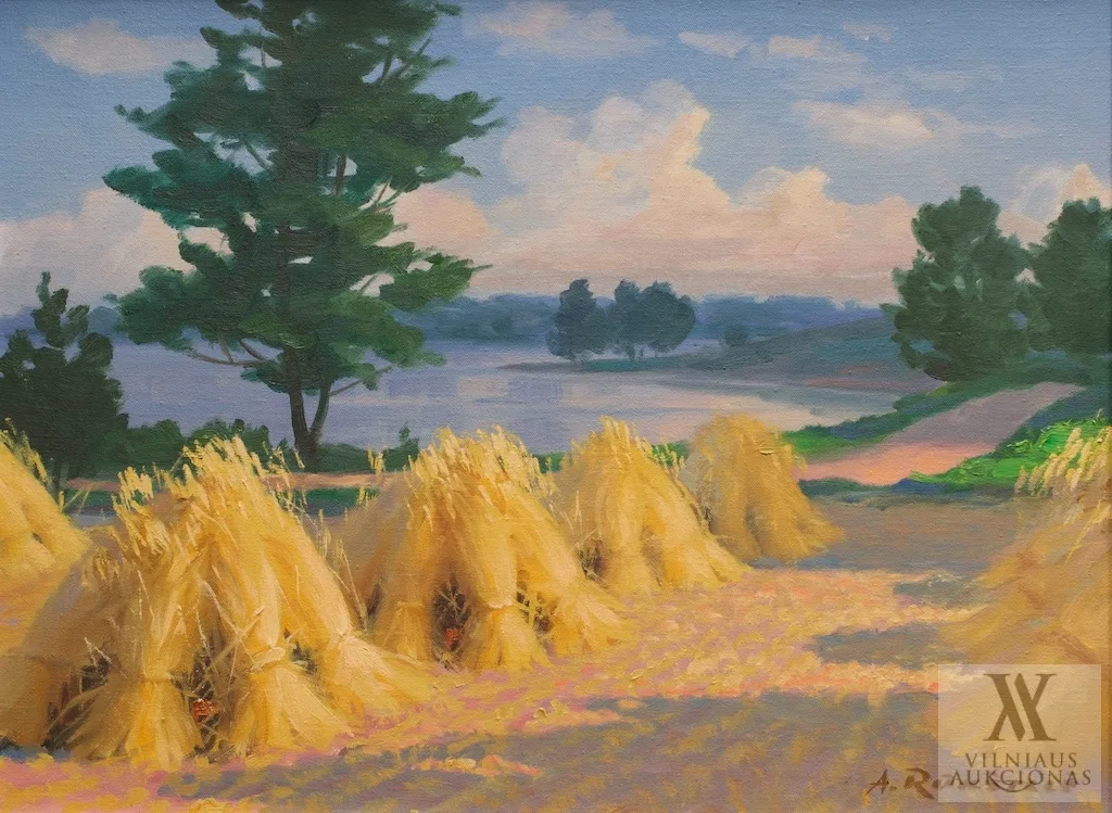 Antanas Rūkštelė – Peizažas su gubomis