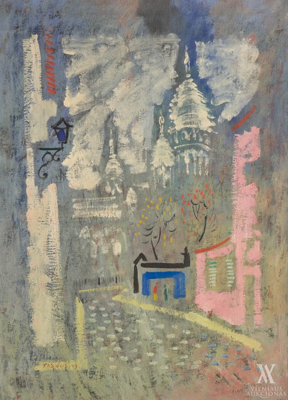 Vytautas Kasiulis – Paryžiaus gatvelė