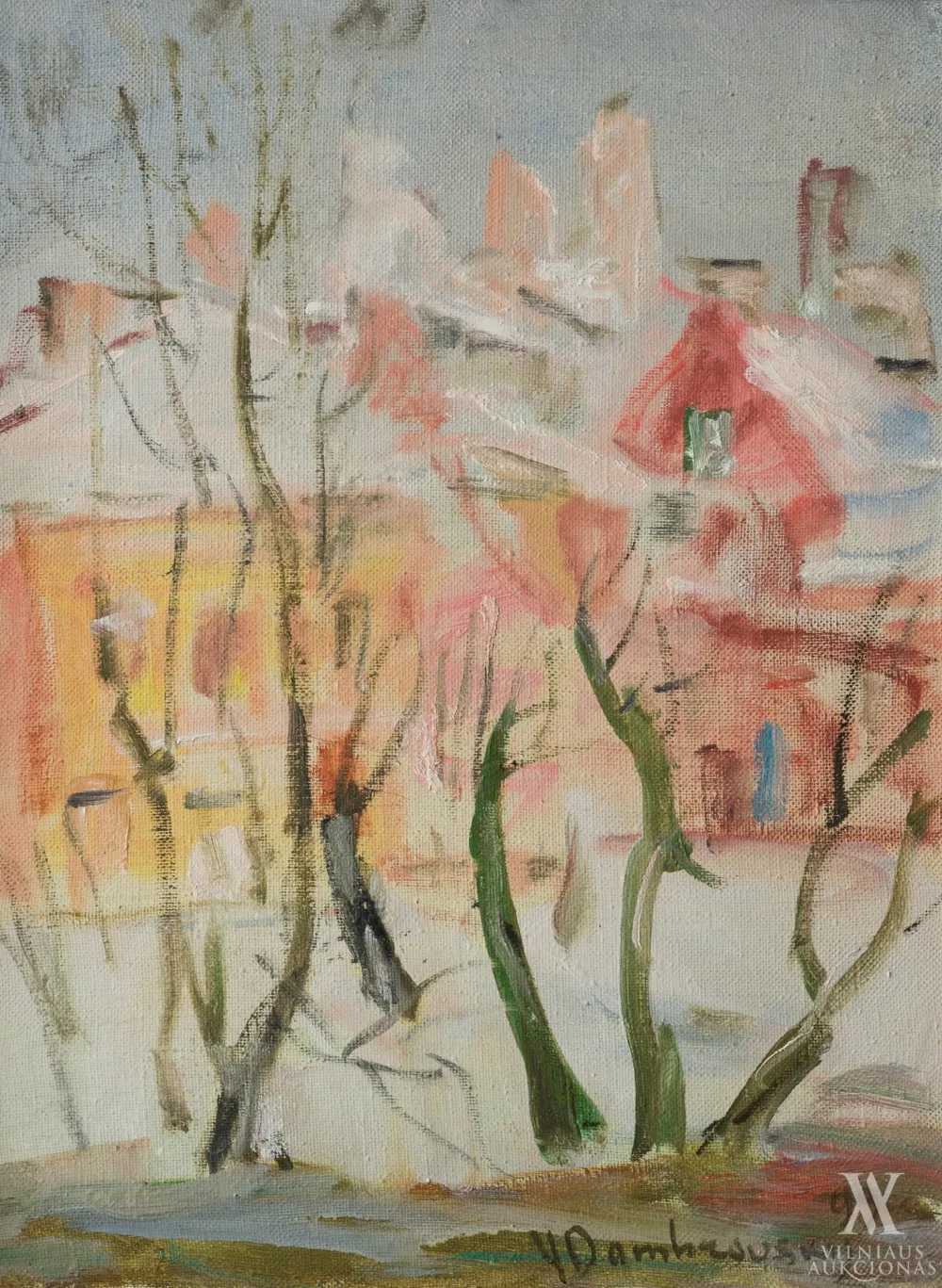 Valerijus Dombrovskis – Vilnius žiemą