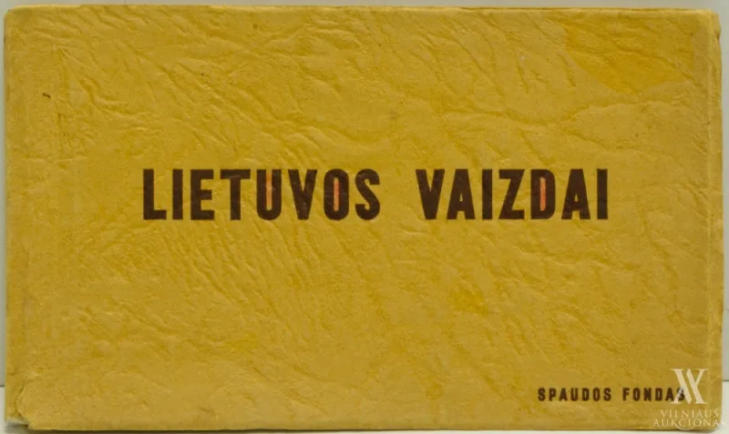 Antanas  Naruševičius – Fotoatvirukų albumas „Lietuvos vaizdai”. 10 vaizdų