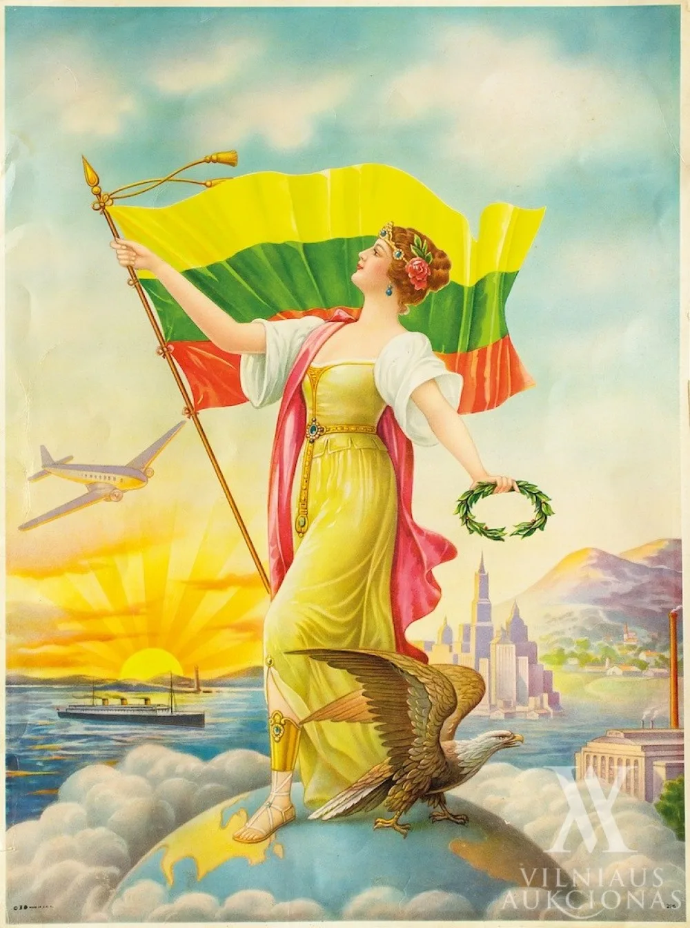 Autorius Nežinomas – Plakatas „Nepriklausoma Lietuva“
