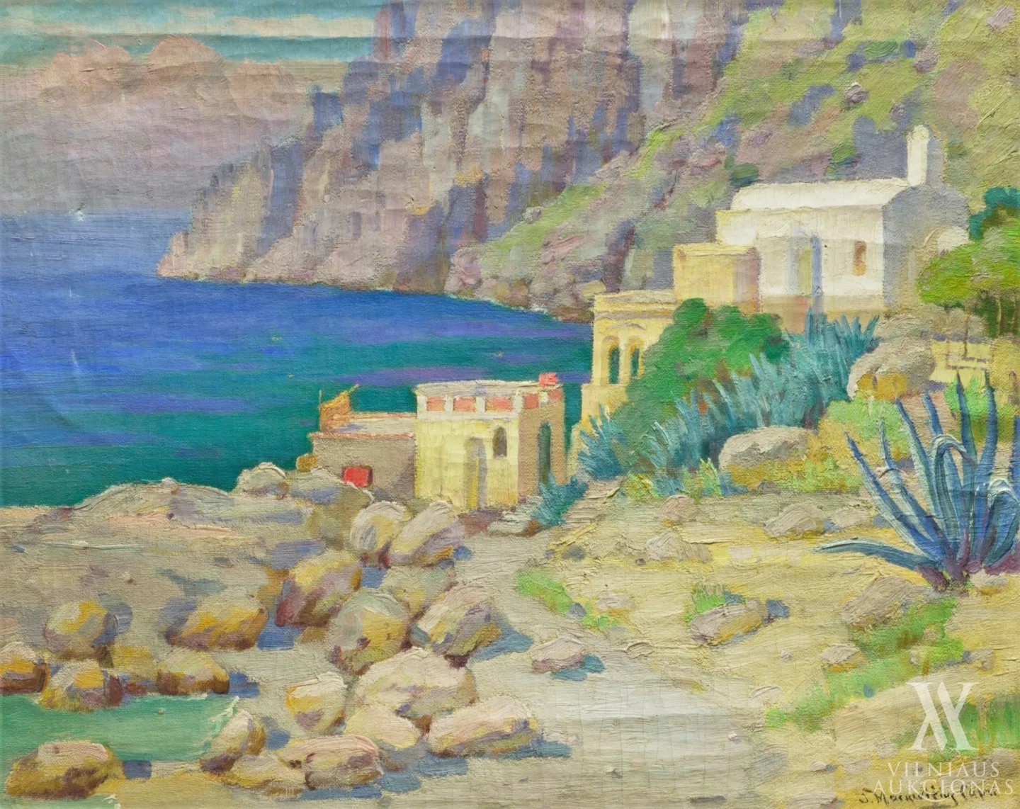 Jonas Mackevičius – Capri pakrantė