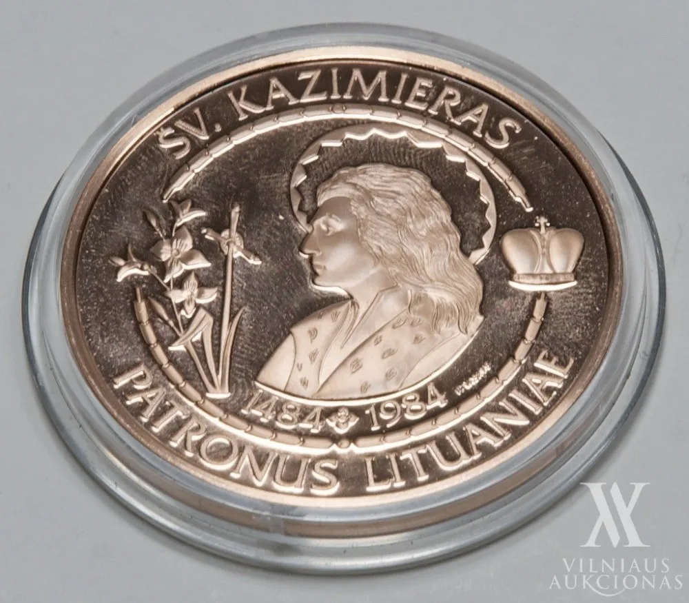 Petras Vaškys – Medalis „Šv. Kazimieras. Patronus Lituaniae. 1484–1984“