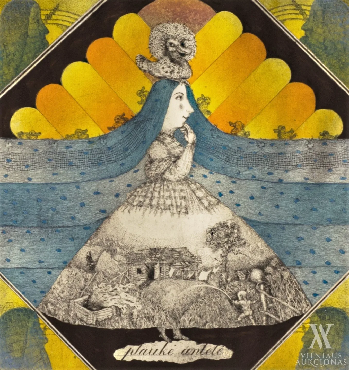 Irena Teresė Daukšaitė-Katinienė-Guobienė – Plaukė antelė