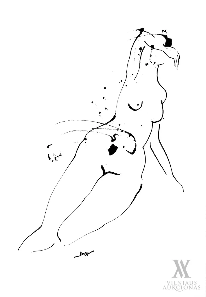 Ehudas Doras (Ehud Dor) – Grožio pagavos (Beauty - Spots I), 7 eskizai